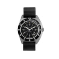 Steel Navigator de 41 mm (SSNAV) sur kit de bracelet en caoutchouc noir 3 pièces image