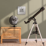 Marathon BASICS Reloj de pared digital con fase lunar