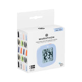 Clock, LCD, Alarm, Mini, Blue (25/50) image