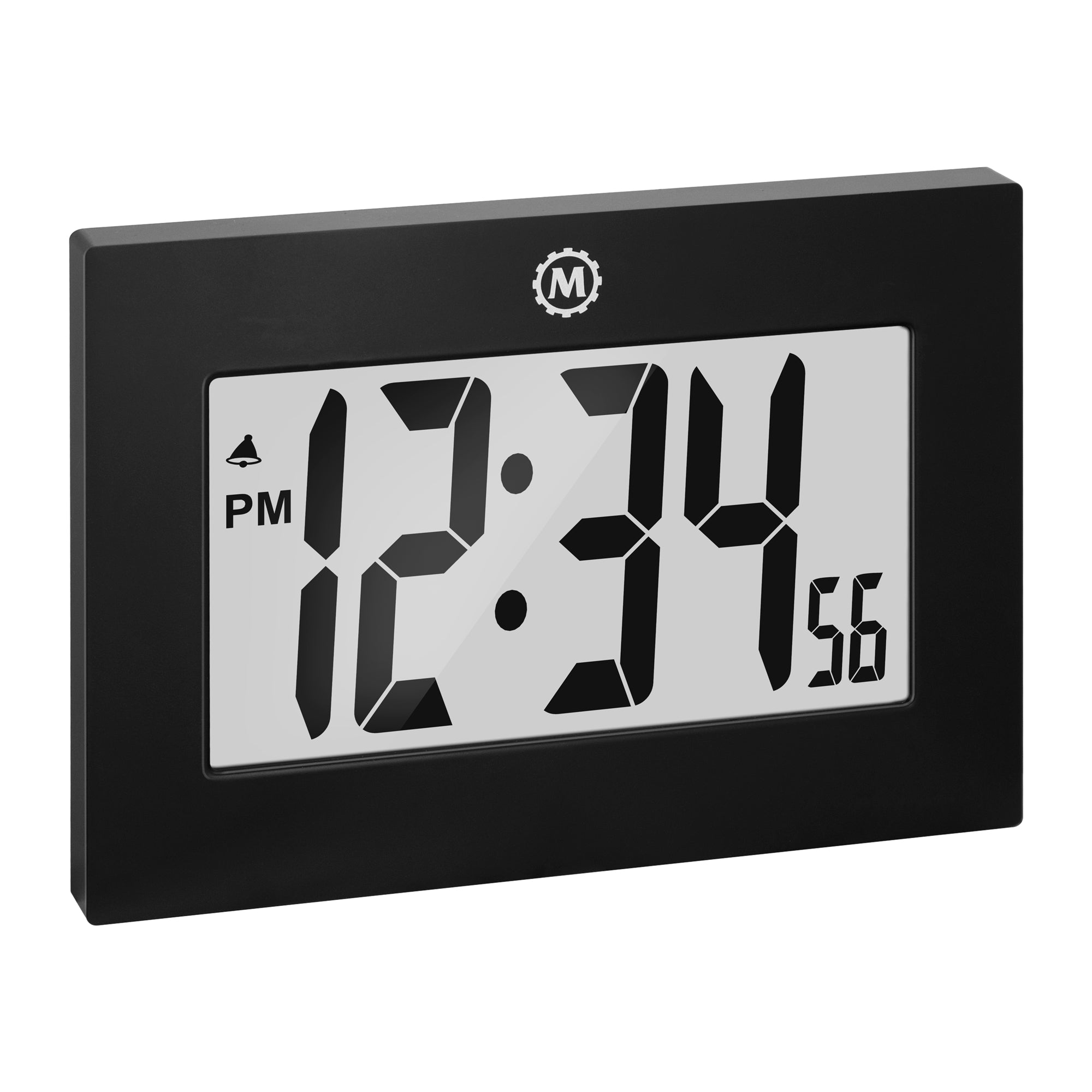 Large Digital Frame Clock with 3.25" Digits - marathonwatch