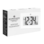 Clock, Large LCD display, white color (5/10)