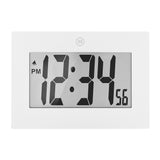 Clock, Large LCD display, white color (5/10) image