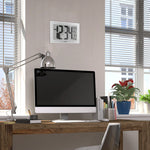 Atómico, autoajustable, autoajustable, reloj de pared con soporte y 8 zonas horarias