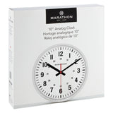 Horloge murale en continu de 10 pouces image