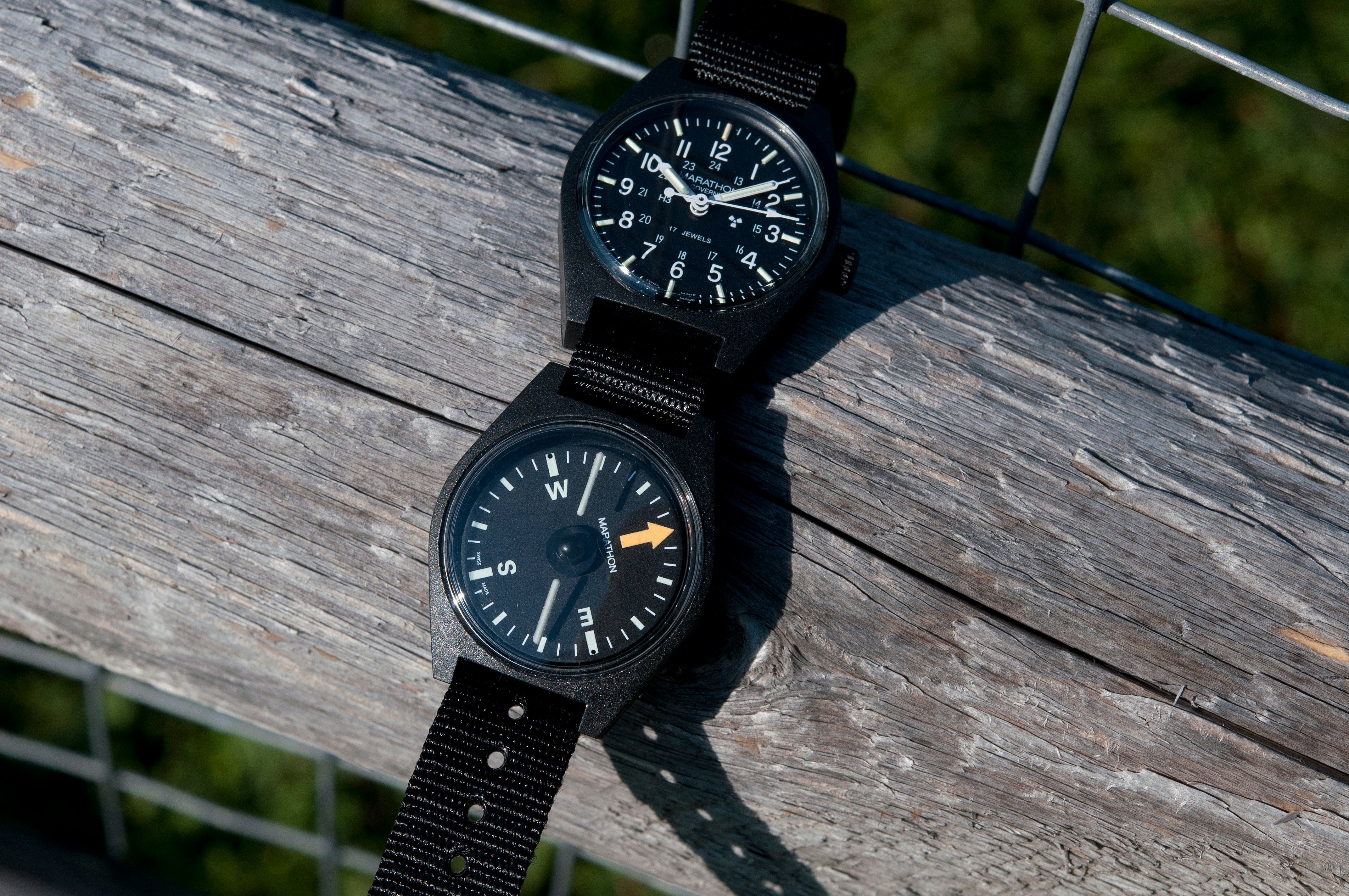Unmounted Wrist Compass Glow in the Dark - marathonwatch