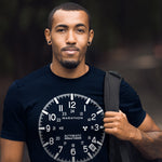 Slim Fit Navy Blue Marathon Watch GSAR T-Shirt - marathonwatch