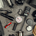 Mechanical Stopwatch: Single Action, 2 Scale (1/5 sec & 1/100 min) 30 min Register