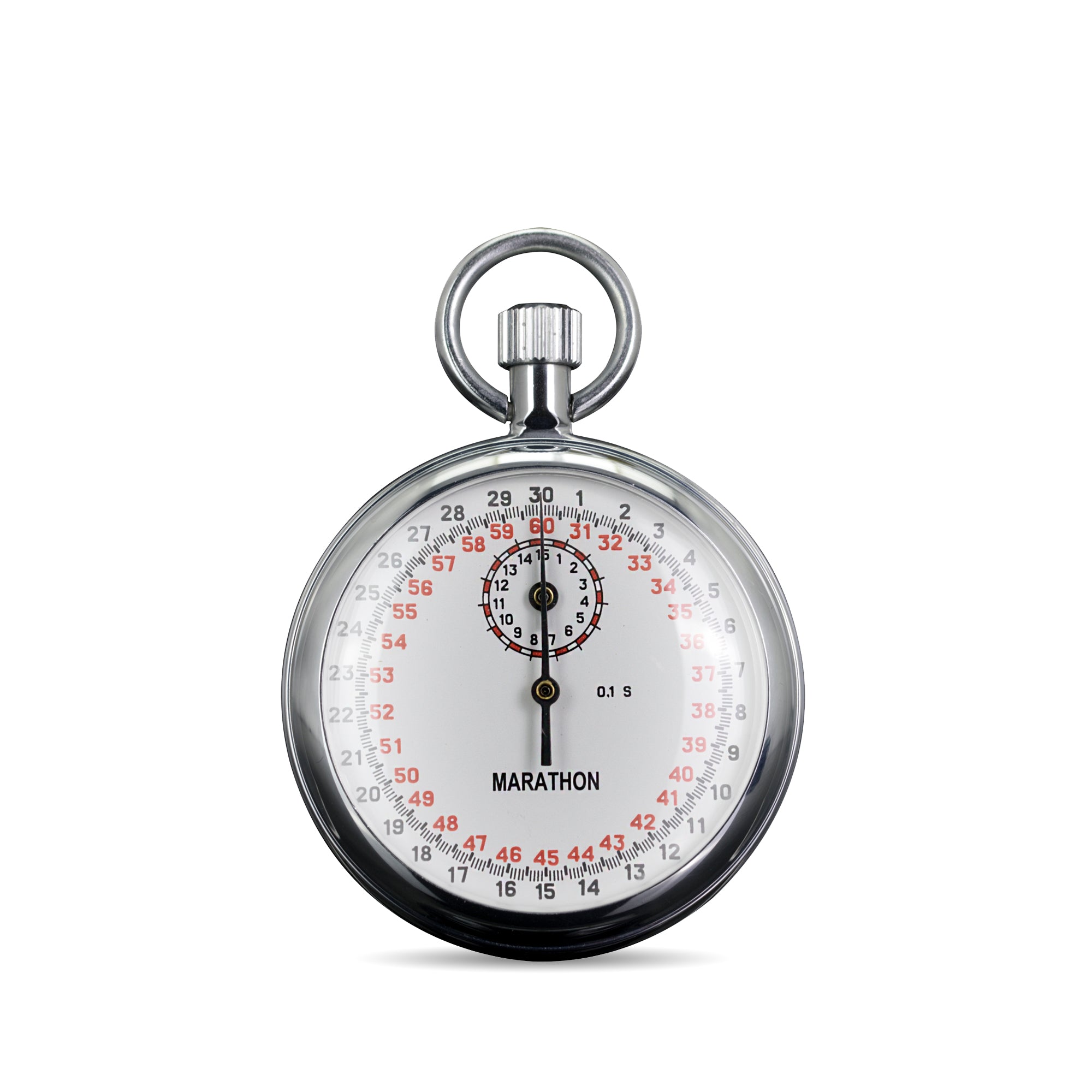 Mechanical Stopwatch: Single Action Mechanical (1/10 Sec) 15 min Register