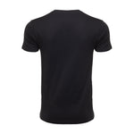 Camiseta GSAR con reloj Marathon y estampado clásico entallado en negro brillante