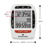 Triple Timer with Clock Function - marathonwatch