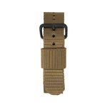 16mm - 10" Length - Ballistic Nylon Watch Band/Strap with Stainless Steel Buckle - marathonwatch