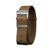 20mm Nylon NATO Watch Band/Strap with Stainless Steel Square Buckle - marathonwatch