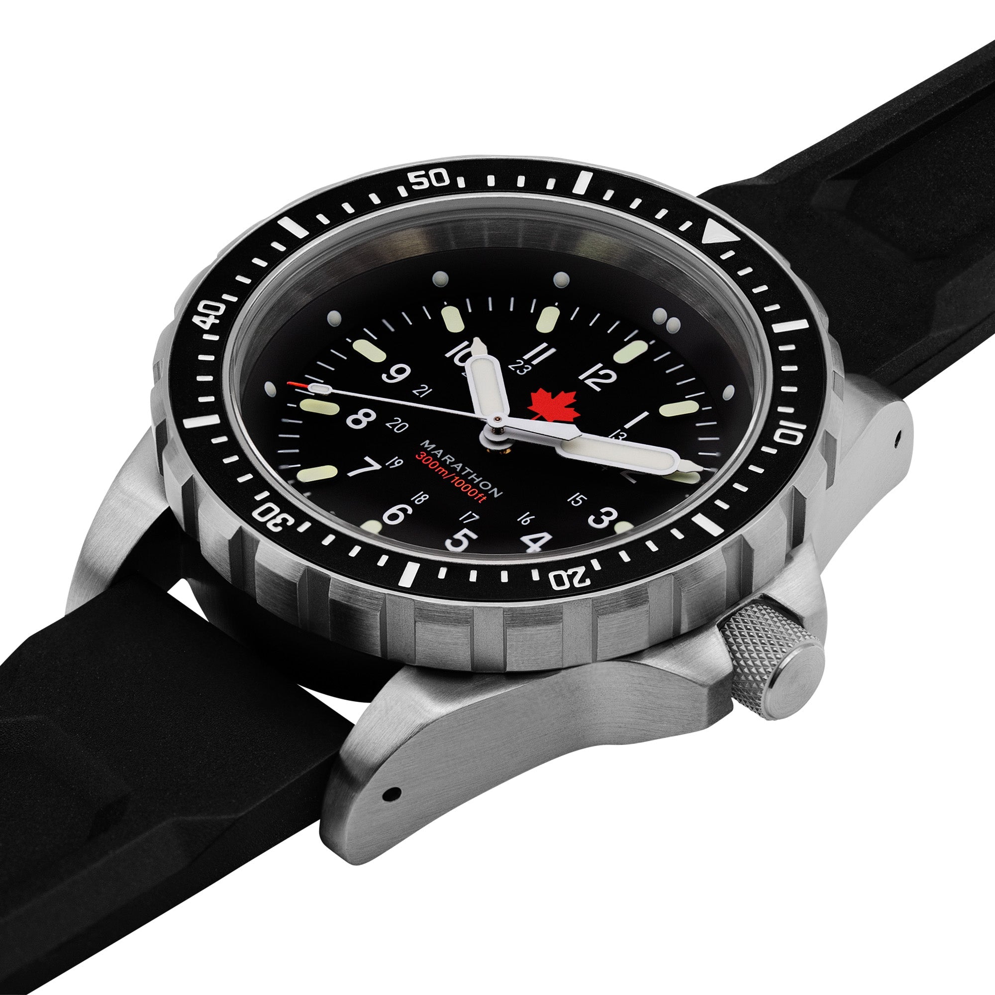 Cuarzo de buzo jumbo de arce rojo (JSAR) de 46mm